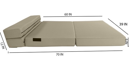 Lounger folding foam mattress - lounger,