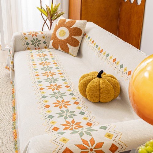 Soft boho couch sofa cover - soft,