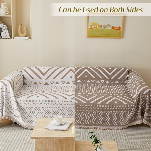 Bohemian couch cover chenille - bohemian,